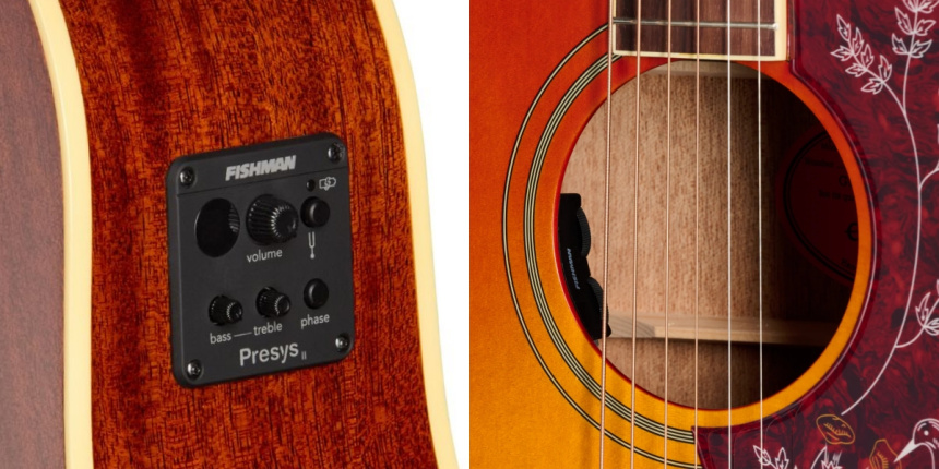 Fishman con previo Presys VT y captador S-Core