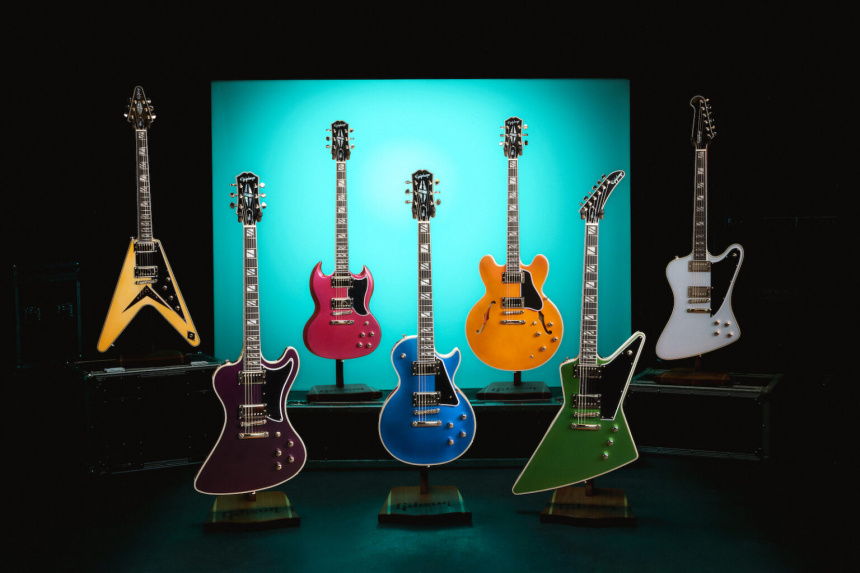 Modelos de la Epiphone Futura Series