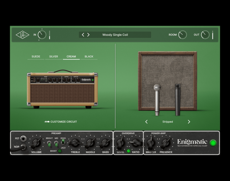 UAD Enigmatic '82 Overdrive Special Amp Cream