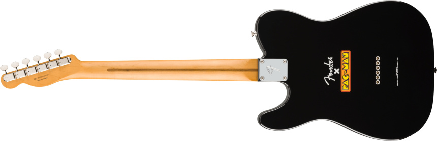 Trasera de la Fender x Pac-Man Player II Telecaster