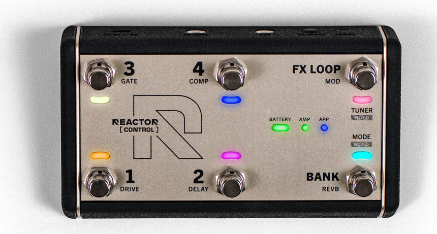 Pedalera para amplis Positive Grid Reactor