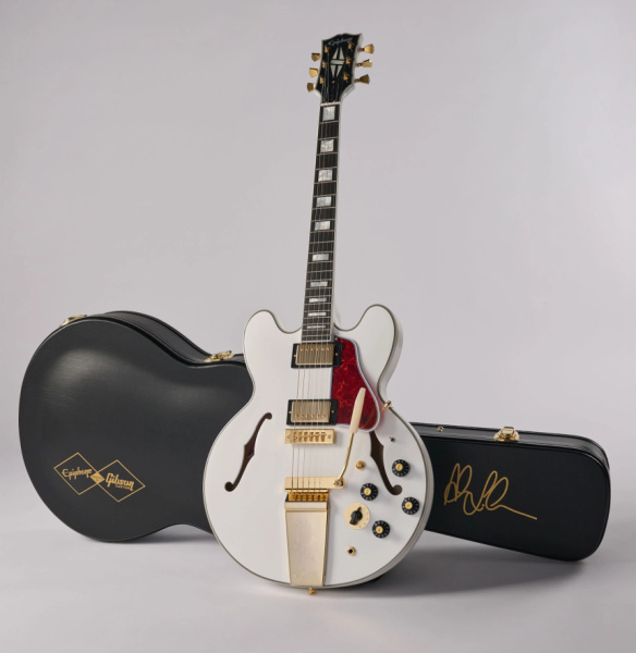Epiphone Alex Lifeson 1976 ES-355 Reissue con estuche