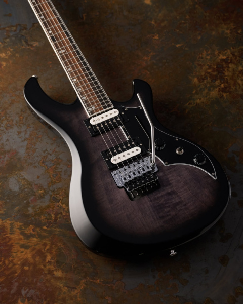 Gibson Victory Floyd Rose en Translucent Ebony Burst