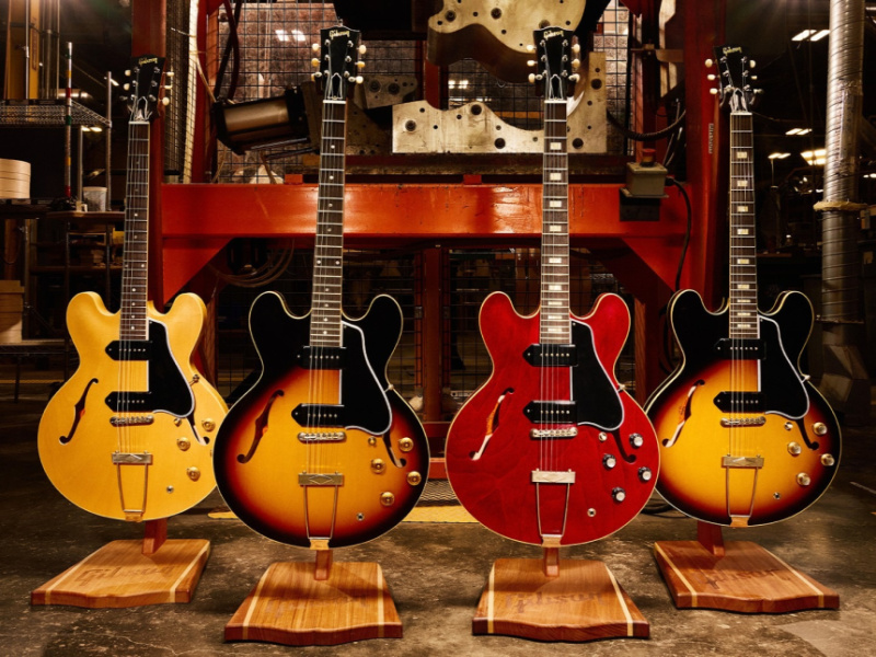 Gibson Custom launches 1959 & 1962 ES-330 Reissues