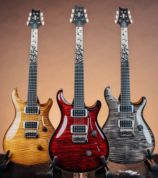 Acabados de la PRS Custom 24 “Birds of a Feather