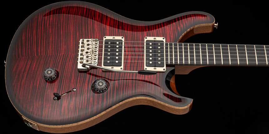 Cuerpo de la PRS Custom 24 “Birds of a Feather” en Blood Red