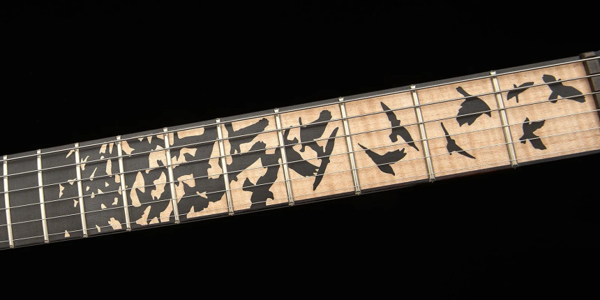 Diapasón de la PRS Custom 24 “Birds of a Feather”