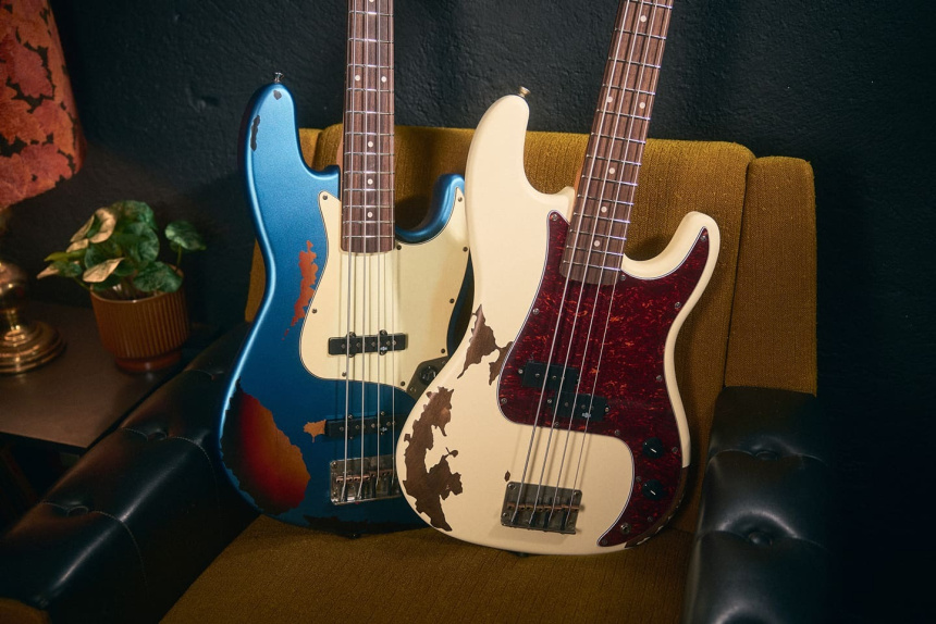 Harley Benton Aged PB-62 y JB-62