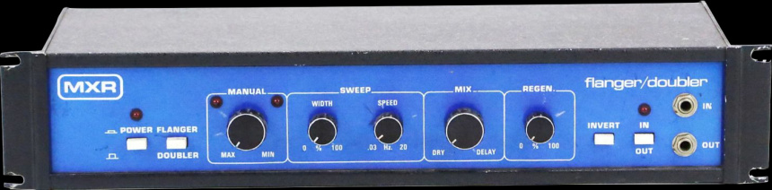 MXR Flanger/Doubler original en rack