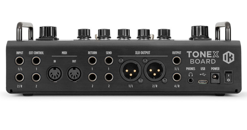 Conexiones del IK Multimedia TONEX Board