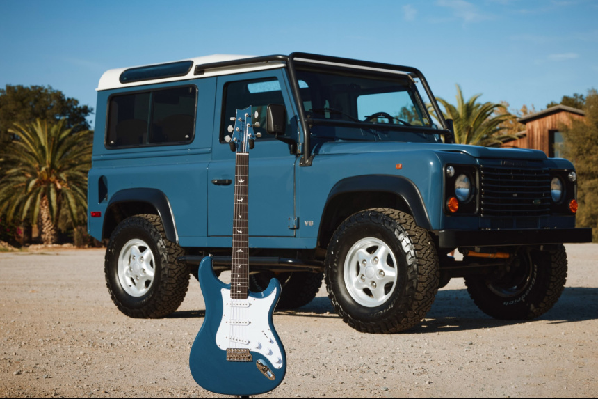 PRS Silver Sky Defender Limited Edition en Arles Blue