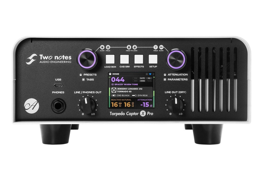 Frontal del Two Notes Torpedo Captor X Pro