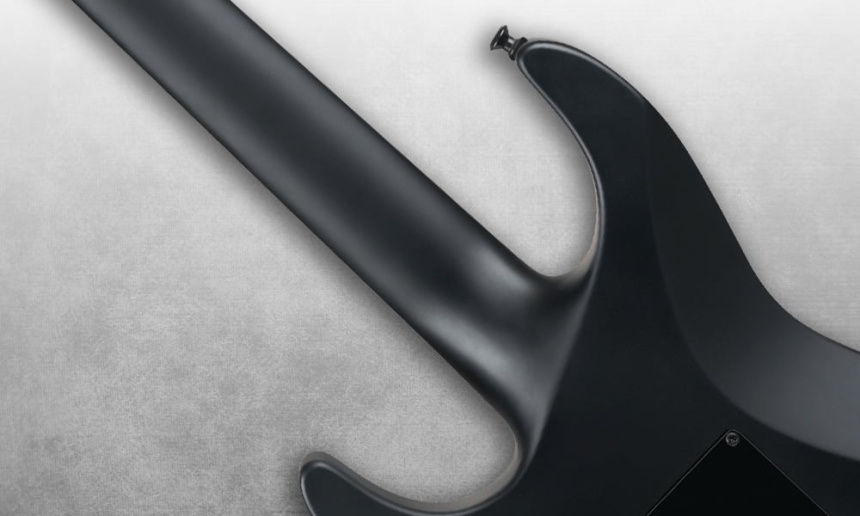 Unión del mastil en la Jackson Pro Series Signature Chris Rörland SL7 Soloist
