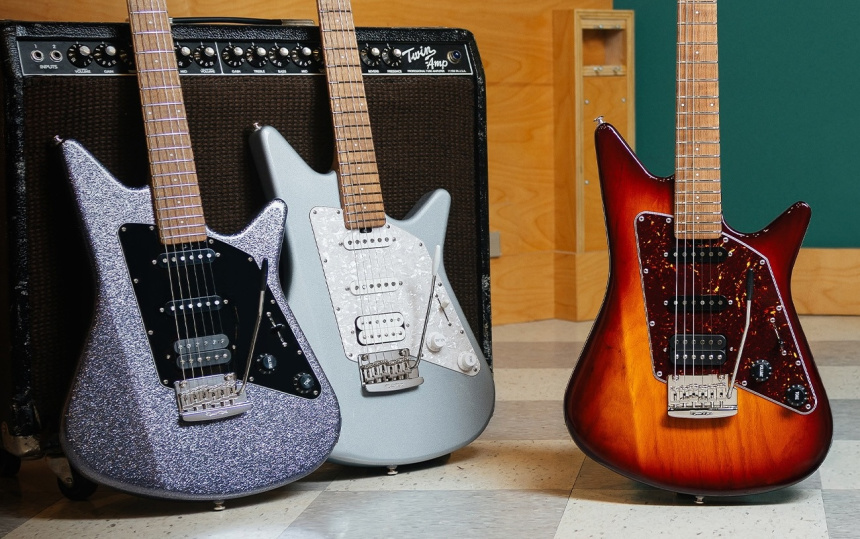 Acabados de la Music Man Albert Lee HSS