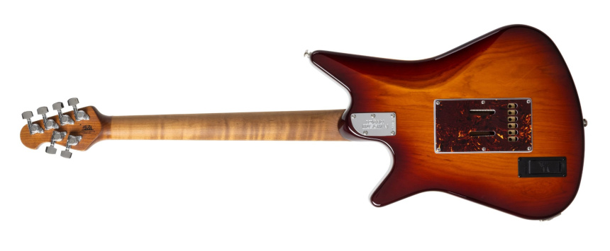 Trasera de la Music Man Albert Lee HSS