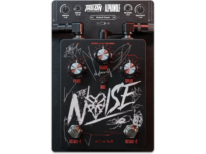 Interfaz de Tallon Electric The Noise Plugin