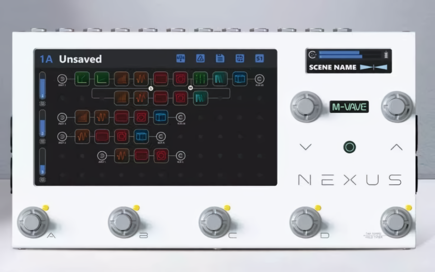 M-VAVE NEXUS en colo blanco