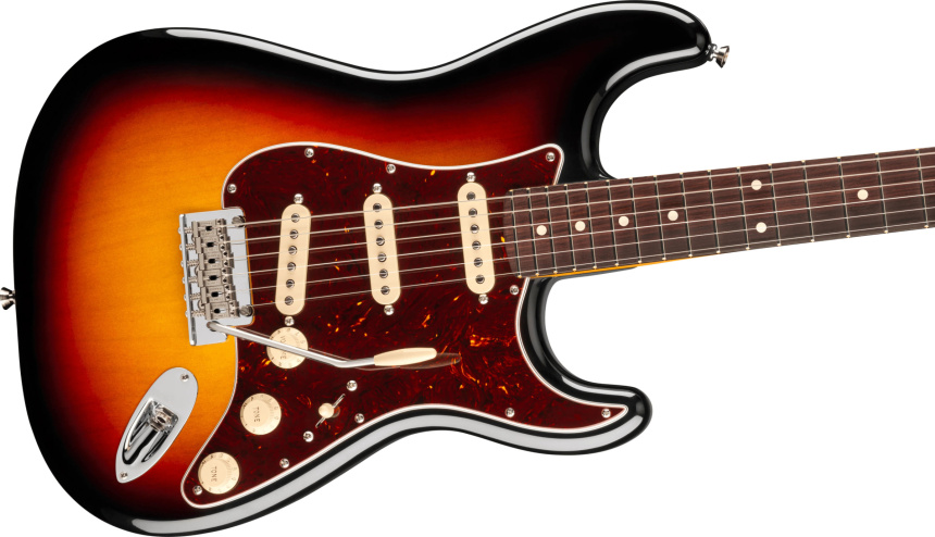 Cuerpo de una Fender American Professional Stratocaster en 3-Color Sunburst