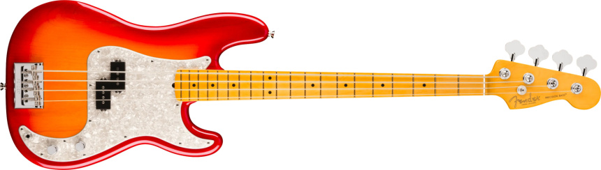 Fender American Professional Precision Bass en Aged Cherry Burst