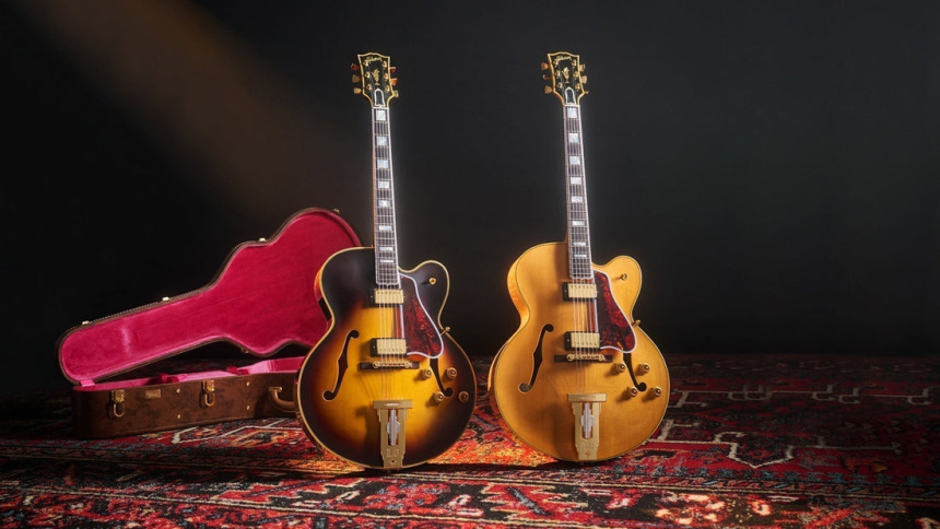 Modelos Gibson Custom 1957 L-5 CES Reissue con estuche