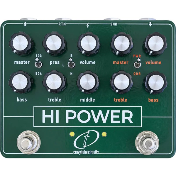 Pedal Crazy Tube Circuits Hi Power