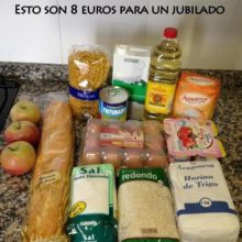 ESTO SON 8 EUROS PARA UN JUBILADO O UN PARADO