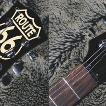 Customizar una culona con motivos de blues, II