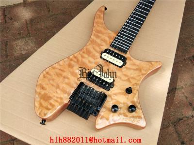 New Headless Electric Guitar,Quilted Maple Top Mahogany Body&Ebony Fingerboard Pickups Made in Korea BJ-300 9.jpg