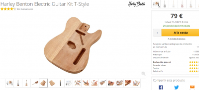 2019-09-27 13_21_47-Harley Benton Electric Guitar Kit T-Style – Thomann España.png