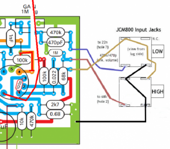 Схема jcm 800