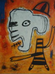 Niño naranja Técnica mixta sobre lienzo 50 x 65 cm..jpg