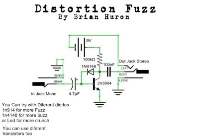 Схема boss ds 1 distortion