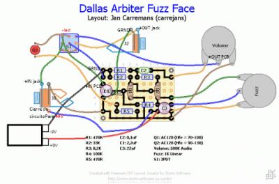 Circuito de Fuzz Face Carrejans con guía del 3pdt IN-OUT-9V.gif