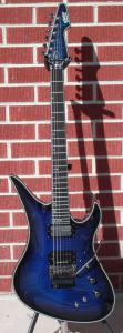 Schecter DIAMOND SERIES Special Edition Blackjack SLS Avenger FR-S SUSTAINIAC See Thru Blue Burst 2012 6-String Electric Guitar.jpg