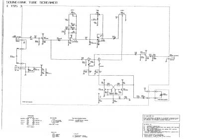 Ibanez tube screamer ts9 схема