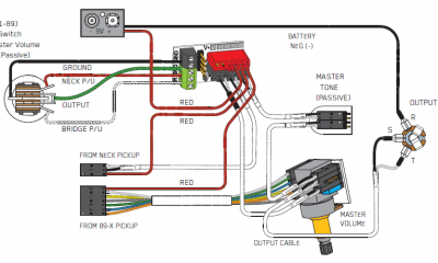 EMG 60 y 89 Push/pull : El taller | Guitarristas.info 1tone 2 volume active pickups wiring diagram 