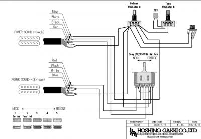 Diagrama Switch 5 ways Ibanez RG7321 : El taller | Guitarristas