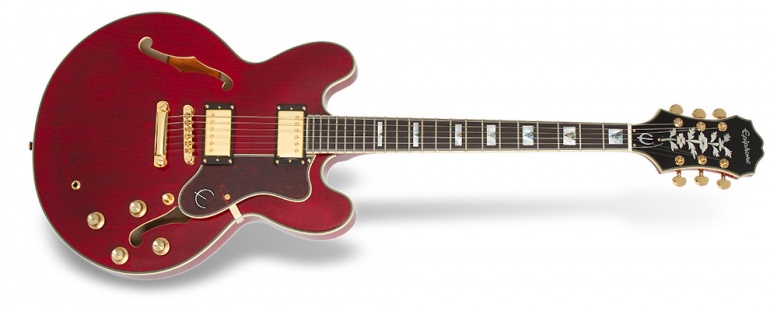 Epiphone Sheraton-II Pro Wine Red