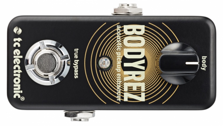 BodyRez de TC Electronic, un pedal para realzar guitarras acústicas y