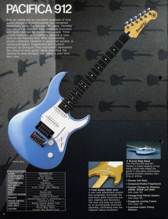 1990 Yamaha Pacifica 912
