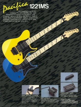 1990 Yamaha Pacifica 1221MS Special