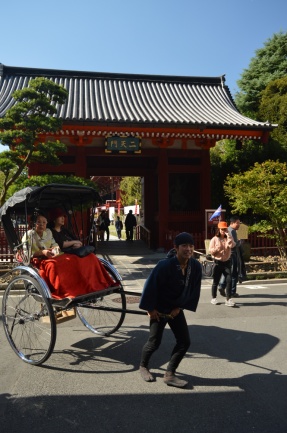 Transporte turístico en Asakusa