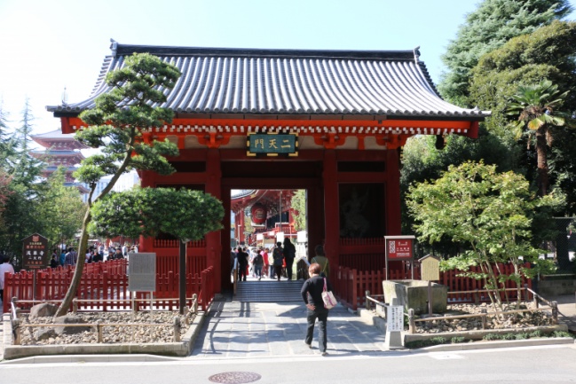 Una entrada a Asakusa