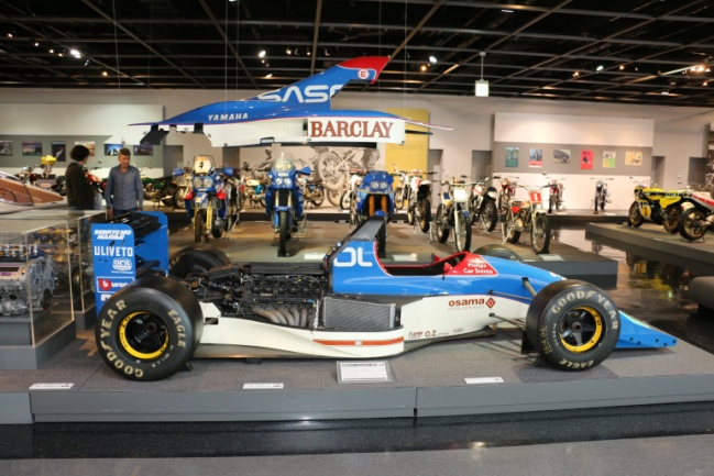 Visitando el museo de Yamaha Motors