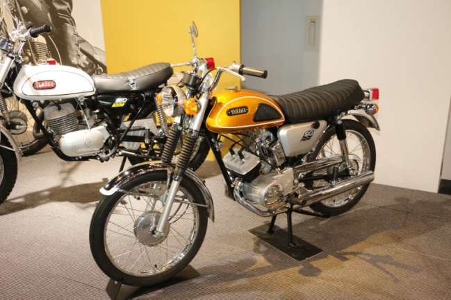 Visitando el museo de Yamaha Motors