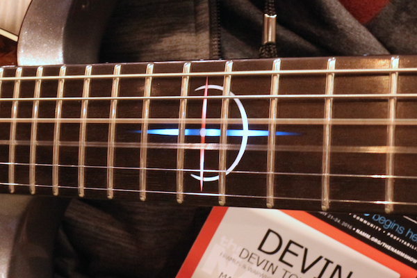 Devin Townsend signature: inlay traste 12