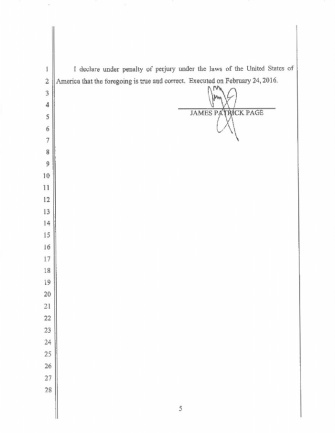 Declaración de Jimmy Page página 6