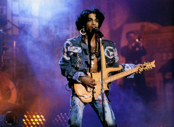 Prince y su Cloud Guitar