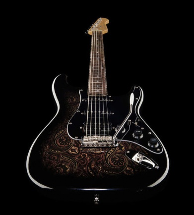 Harley Benton St-70 Paisley Black