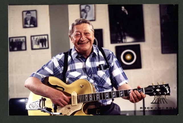 Scotty Moore con Elvis Presley